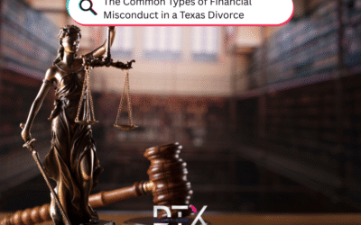 The Common Types of Financial Misconduct in a Texas Divorce